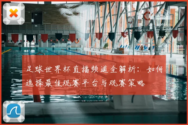 足球世界杯直播频道全解析：如何选择最佳观赛平台与观赛策略